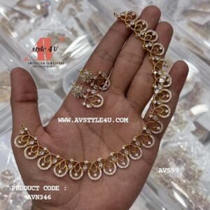 Elegant CZ-NECKLACE