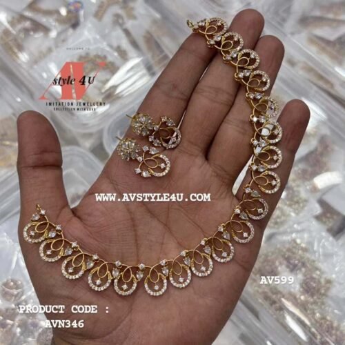 Elegant CZ-NECKLACE