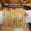 CZ Micro-Plated Bangles Set