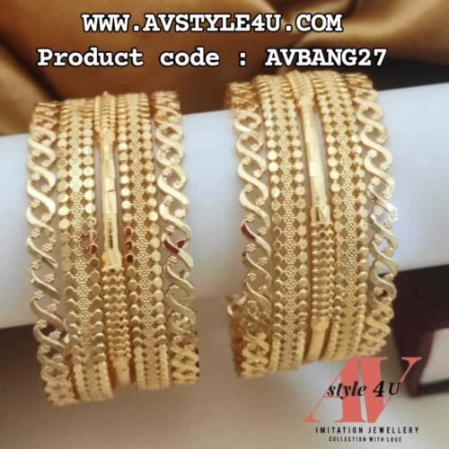 CZ Micro-Plated Bangles Set