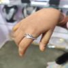 CZ Stones Silver Finger Ring
