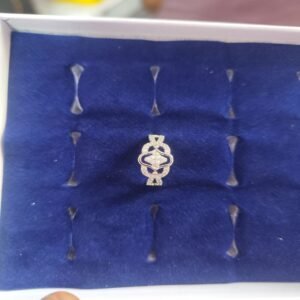 CZ Stones Silver Finger Ring