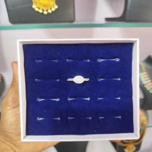 CZ Stones Silver Finger Ring