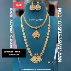 Elegant Micro plated Jewellery Combo