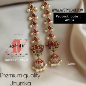 Premium Nakshi Gutta Pusala Earrings