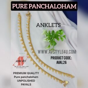 Pure Panchaloham Anklets