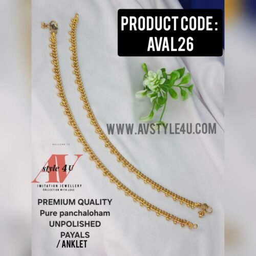 Pure Panchaloham Anklets