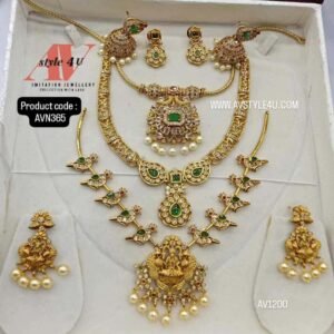 3-IN-1 CZ Necklace Combo