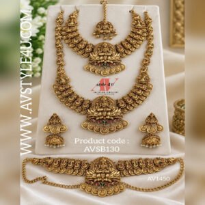Antique Matte Semi-Bridal Jewellery
