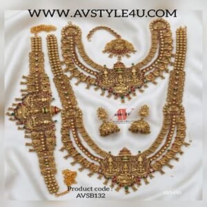 Antique Matte Semi-Bridal Jewellery