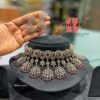 CZ Bridal Choker PRODUCT CODEAVN372 2500-MAROON CZ Bridal Choker