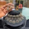 CZ Bridal Choker PRODUCT CODEAVN372 2500-SKY BLUE CZ Bridal Choker