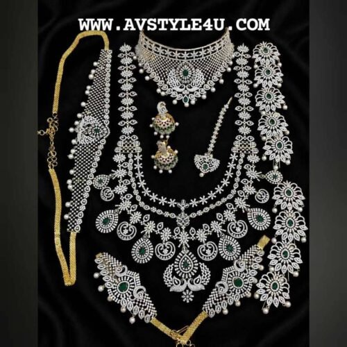 CZ Bridal Set Jewellery