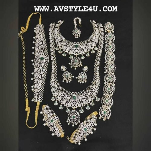 CZ Bridal Set Jewellery