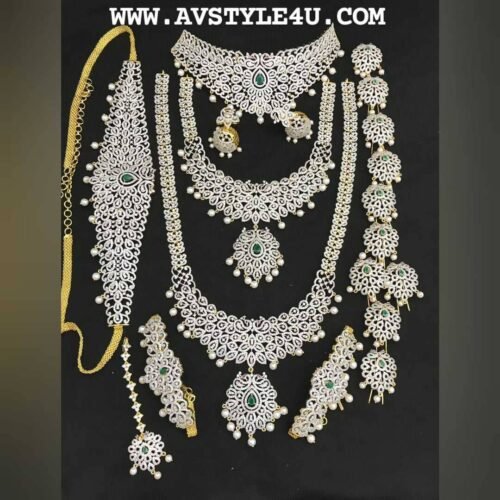CZ Bridal Set Jewellery