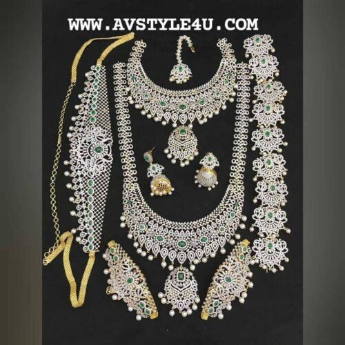 CZ Bridal Set Jewellery