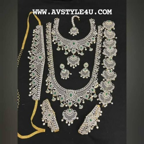CZ Bridal Set Jewellery