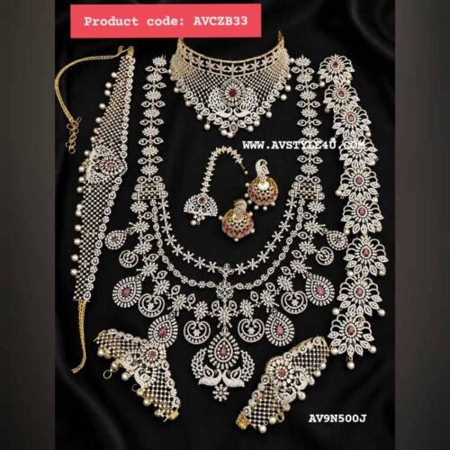 CZ Bridal Set Jewellery