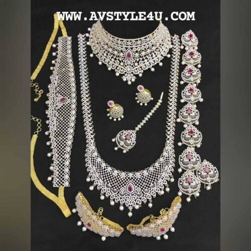 CZ Bridal Set Jewellery