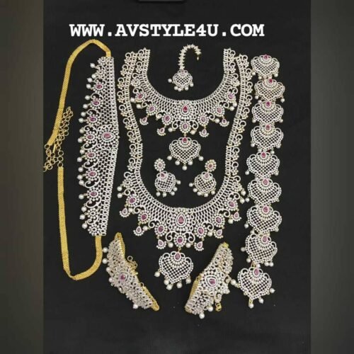 CZ Bridal Set Jewellery