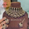 CZ CHOKER SET PRODUCTCODEAVN363-3999 (2) CZ Choker Set