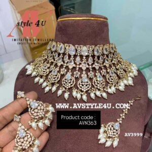 CZ Choker Set
