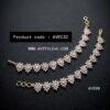 CZ Diamond Finish Earchians PRODUCTCODEAVEC32-699 CZ-Diamond-Finish Earchains