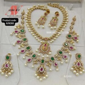 Gutta Pusala Necklace Combo