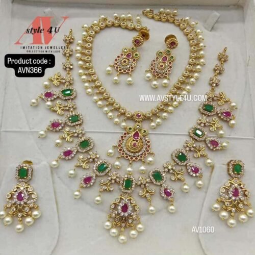 Gutta Pusala Necklace Combo