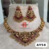 Elegant Lakshmi Necklace Set