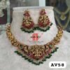 Elegant Lakshmi Necklace Set