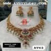 Elegant Lakshmi Necklace Set