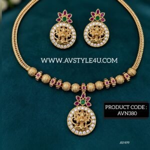 Lakshmi AD Stone Necklace