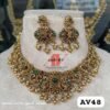 Elegant Non-Idol Necklace Set