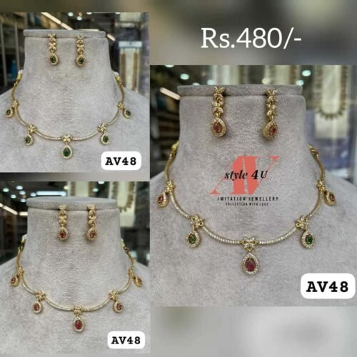 CZ Choker Necklace Collection