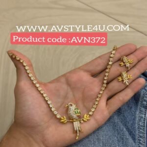 Parrot AD Stone Necklace