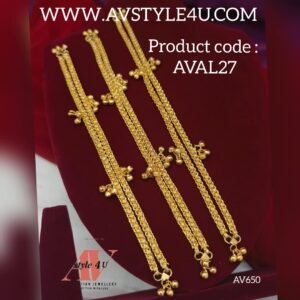 Gold Anklets Jewellery