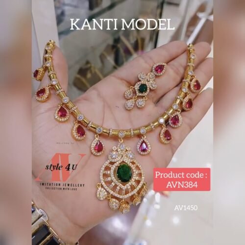 Multi-Colour Kanti Model Necklace